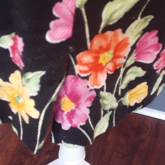 Kenar floral black dress size 8 - Picture 7 of 9